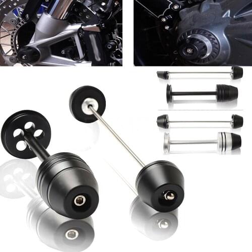 Motorcycle Front Rear Wheel Refit Fork Axle Sliders Frame Crash Pads Engine Case Sliders Protector For BMW R Nint T 2013-2018