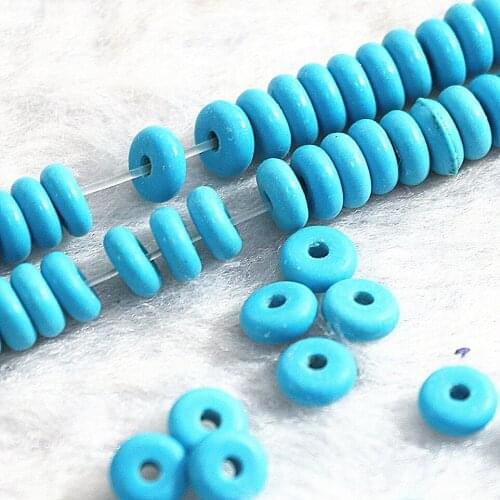 Multicolor Calaite Turquoises Stone 3x6mm Abacus Beads Diy Jewelry Free Shipping Loose Beads15" B282-01