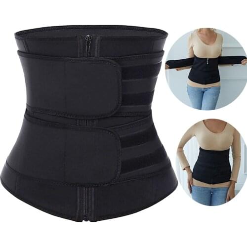 Sport Rubber Waist Trainer Cincher Underbust Corset Women Body Shapewear Slimming Belt Sexy Bustiers Corsage