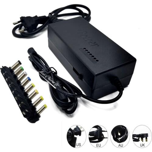 120W Universal Power Supply Charger for PC Laptop Notebook 4-5A DC12V/15v/16v/18v/19V/20V/24V Adjustable led Power Adapter