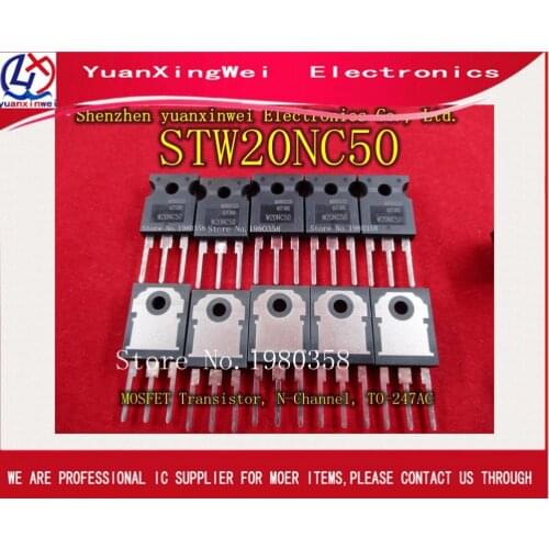 10pcs/lot Original teardown STW20NB50 STW20NC50 W20N50 20 a500v quality assurance