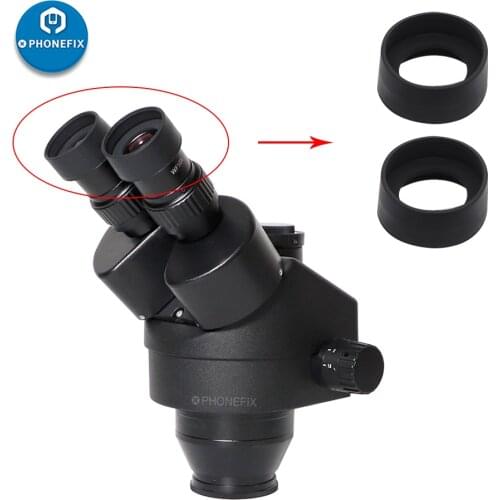 2pcs Rubber Eyepiece Eye Shield 32-37mm Eye Guards Cups For Stereo Binocular Microscope Eyepiece Cover Eyeguards Protection