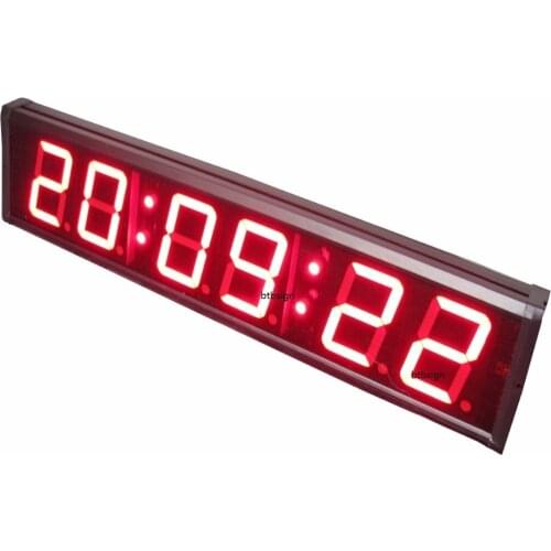 4inch Large Stopwatch LED Countdown Clock Countdown Count Up in 99 Minutes 59 Seconds 99 Hundredths of a Second