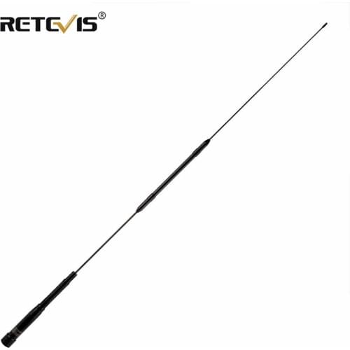 Retevis MA03 VHF&UHF 144/430MHz Dual Band 100W 5dBi Omni-Directional Mobile Car Radio Antenna with SL16-J Vehical Walkie-talkie
