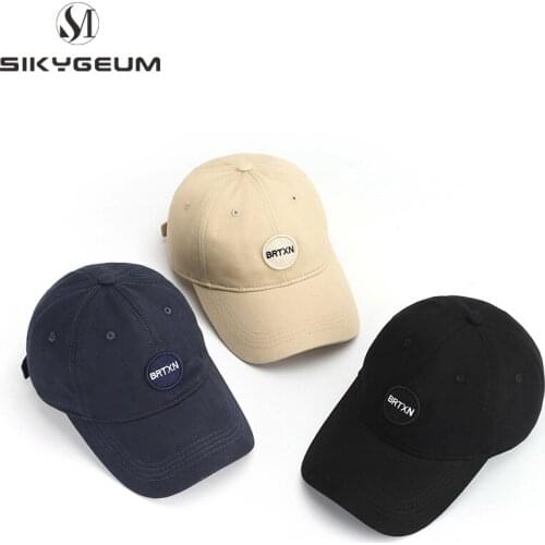 SIKYGEUM Unisex Snapback Caps Mens Summer Hat New Letter Embroidery Baseball Cap Sunshade Letter BRTXN hat Outdoor Cotton Cap