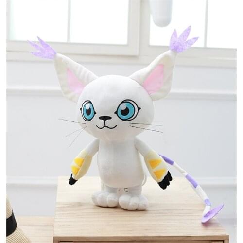 Digital Monster Digimon Adventure Tailmon plush doll stuffed toys cosplay cute lovely Limit fashion thoughtful christmas gift