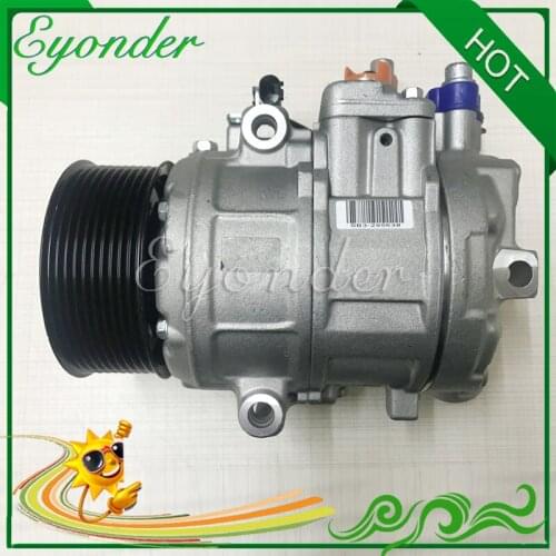 AC A/C Air Conditioning Compressor Cooling Pump Pulley 10PK for MERCEDES MERCEDES-BENZ S-CLASS S600 Maybach 62 2008