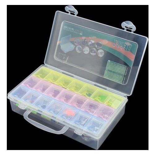 Multi Functional Repair Tools Box Mobile Phones IC Chips Component Screws Storage Box Organizer Container Screwdriver Tweezers