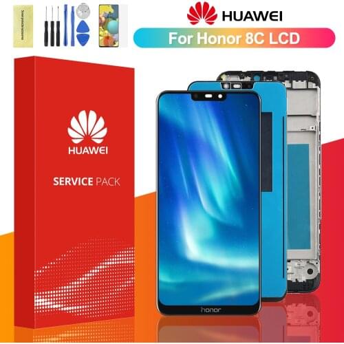 Original 6.26'' Display For Huawei Honor 8C LCD Display Touch Screen Digitizer Assembly For Huawei Honor 8C BKK-LX2 LX1 L21