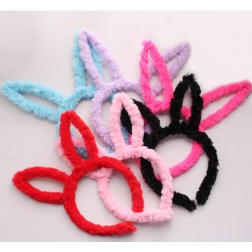 Easter Adult Children Cute and Comfortable Hairband Rabbit Ear Headband Fancy Dress Costume Bunny Ear Hairband Christmas