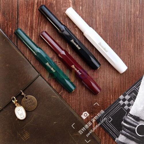 KAWECO CLASSIC Skyline/Sport Series E EF NIB Iridium Gold Pen,Business Professional Fountain Pen , Office Supplies