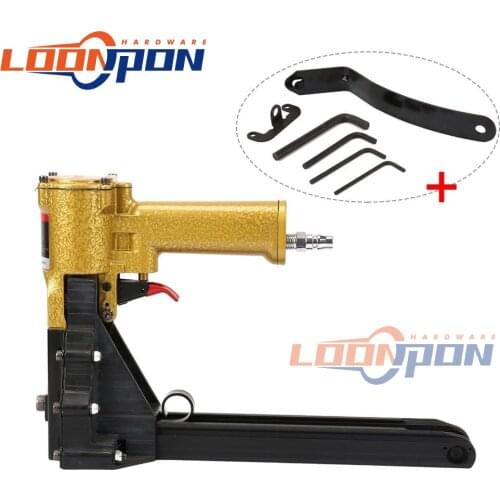 Pneumatic Nail Gun for Carton Box Closing Stapler Series Nails Professional Pneumatic Tool 1Pc
