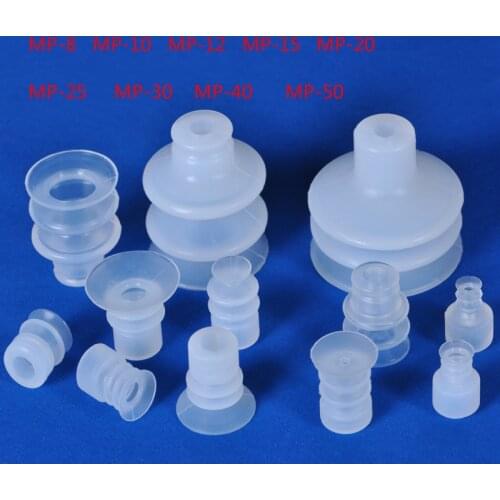 Vacuum suction cup industrial manipulator fittings suction nozzle three layers MP8/10/12/15/20/25/30/40/50