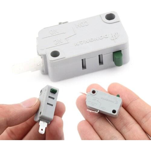 1Pc 3cm*1.6cm*1cm KW3A Door Micro 5E4 10T105 Switch Microwave Oven Normally Close Switch Tool