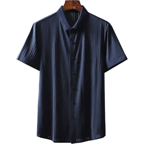 2021 summer mens fashion casual shirt