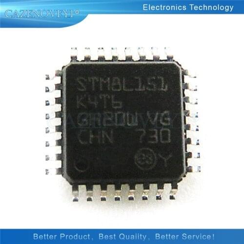 5pcs/lot STM8L151K4T6 STM8L151 QFP-32 In Stock