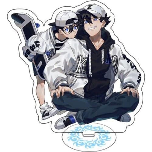 Anime Detective Conan Edogawa Konan Kudou Shinichi Acrylic Stand Figure Collection Model Toy Gifts Desk Decoration Gifts Cosplay