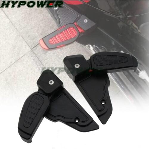 For VESPA Primavera Sprint 150 2018 2017 CNC Foot Steps Rear Passenger Foldable Pedals Accessories For VESPA SPRINT 150