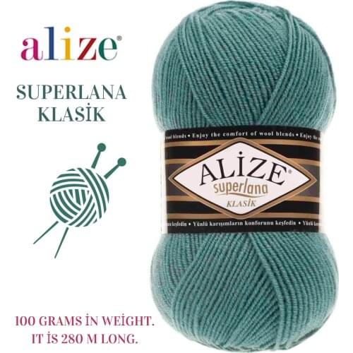 Alize Superlana Classic, Knitting Yarn, Acrylic Yarn, Hand Knitting, Winter Yarn, Alize Superlana Klasik