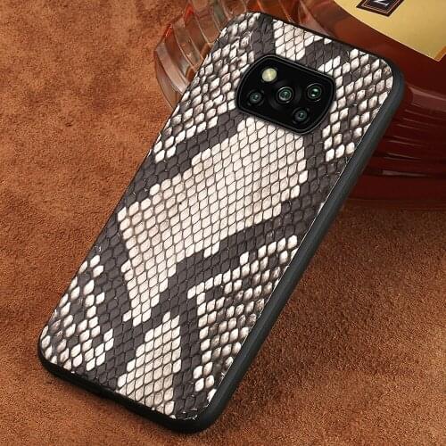 Python Leather Case For Poco X3 Pro NFC F3 M3 X2 Pro Mi 11 10 9 9T 10T Lite Cover For Xiaomi Redmi Note 9 Pro 9s Note 10 8 pro 7