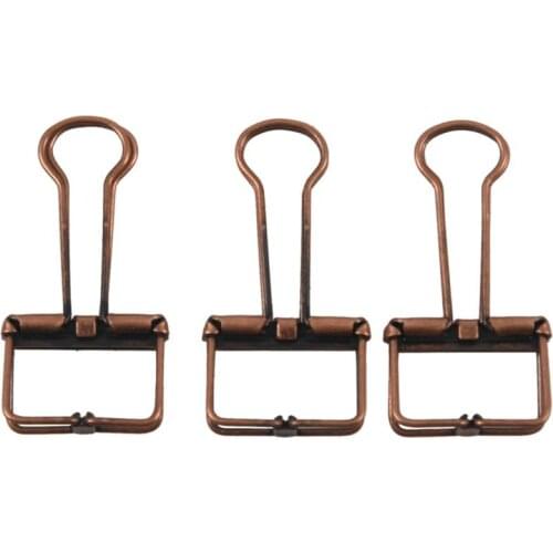 Creative Wire Binder Clips 12 PCS Reusable Paper Clips Small Skeleton Clips with Good Elasticity Strong Grip for Your Documents