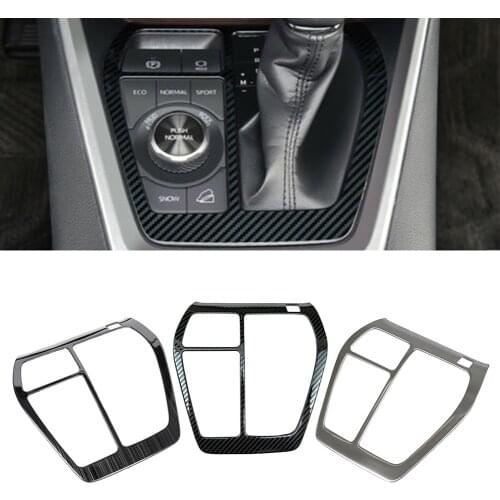 For Toyota RAV4 2019 2020 RAV 4 Internal Interior Gear Shift Box Panel Cover Trim Decoration Car Styling Accessories