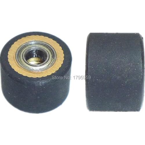 Copper Core Pinch Roller Hole Dia 4mm For Roland Vinyl Plotter Cutter Cutting Engraving Machine Printer Parts 4mm*10mm*14mm Hot