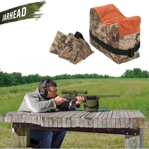 Sniper Targeting Sandbags Tactical Shooting Gun Front Rear Bag Rest Target Stand Rifle Support Sandbag Bench Hunting Accessories