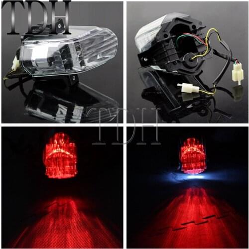 Motorcycle LED Taillight For Aprilia Rsvr Rsv1000r Rsv 1000 R LED Taillight Light + 4 Turn Lens 2006-2009 Factory 2006-2010