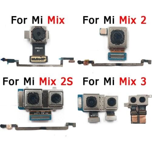 Original Rear Front Camera For Xiaomi Mi Mix 3 2S 2 Mix2 Mix2S Mix3 Backside Frontal Selfie Small Back Camera Module Spare Parts