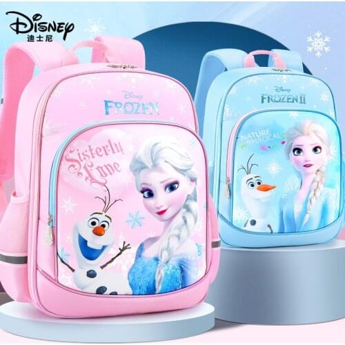 Authentic Disney Children School Bag for Schoolgirls Princess Aisha Lightweight Backpack for Girls School Girl Back To School