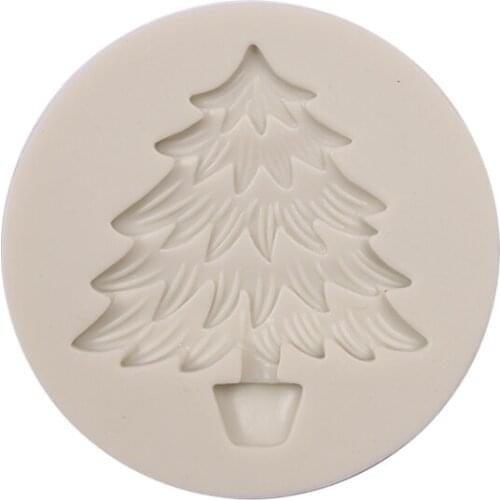 Christmas Tree Silicone Molds XMAS Resin Moulds Gift Party Decoration Jewelry Tools Pendant for Making