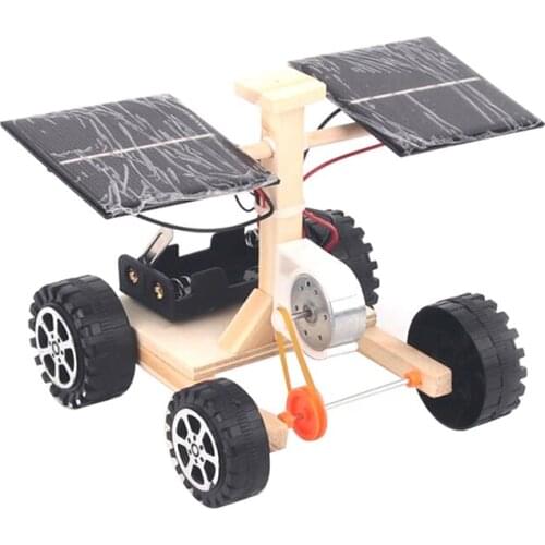 STEM Toy Electric Solar Car Assembly Toy Educational Science Experiment Kit