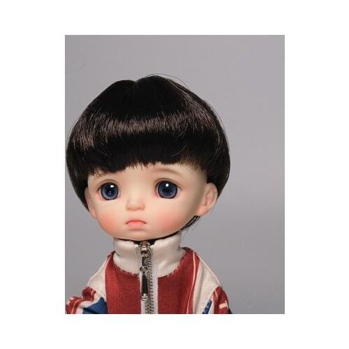BJD doll simulation hair suitable for 1/8 OB11size fashion sunshine handsome Yi Xiaoqi male short hair male black gold and so on