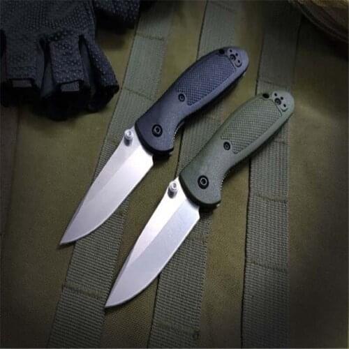 Folding Knife Butterfly 556 440C Stainless Steel Blade Nylon Glass Fiber Plastic Handle Hunting And Camping Tactical EDC Tool