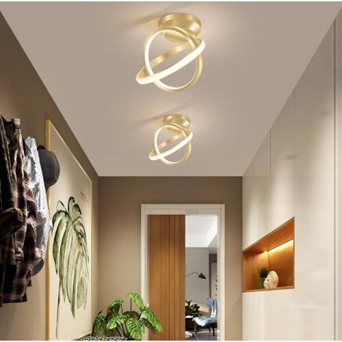 Corridor aisle light light luxury led ceiling lights simple modern home entrance Entrance bedroom porch cloakroom ceiling lamp