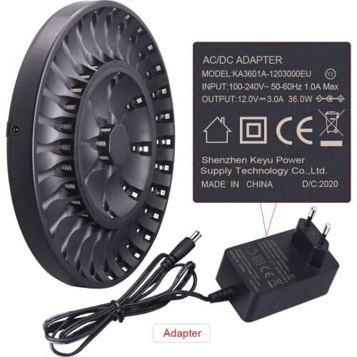 PALO 36 slots smart battery charger aa aaa charger for 1.2V AA AAA Ni-MH or Ni-CD rechargeable battery