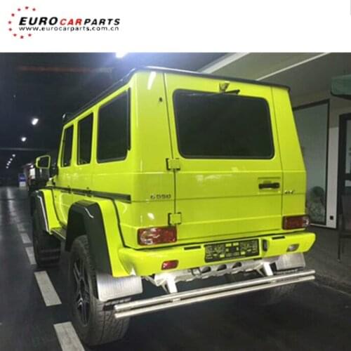 W463 rear bumper guard for G-class 4x4 g500 g650 g550 rear bumper guard for G class w463 auto parts stainless steel