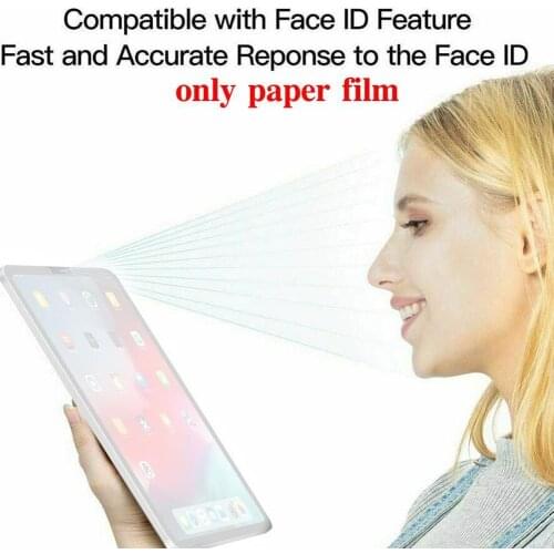 For iPad Mini 5 Air 10.9 11 Paper Feeling Matte PET Tablet Paper Protective Cover Screen Painting Texture Film Protector U7F2