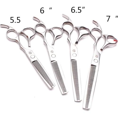 1Pcs 5" 5.5" 6" 6.5" 7" 7.5" 8" Purple Dragon JP Pets Shears Straight Shears Thinning Scissors Human Hair Scissors Add Bag Z1006