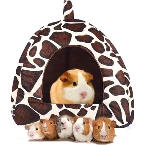 1PCS Pet House Nest Small Pet Animal Guinea Pig Hamster Bed House Nest Winter Warm Squirrel Hedgehog Rabbit Chinchilla Rat Bed