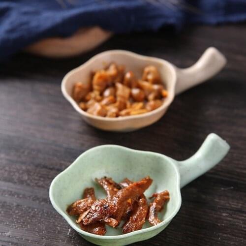 1Pc Wheat Straw Seasoning Sauce Dish Small Dish Dip Bowl Side Plates Butter Sushi Plate Vinegar Soy Dishes Kitchen Saucer