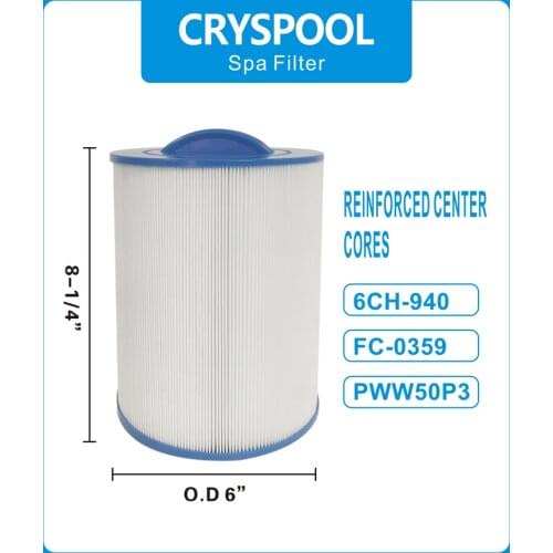 1pack pool spa filter hot tub filter, for Unicel 6CH-940, Filbur FC-0359, pleatco PWW50P3 ,45 SQ.ft .Children"Swimming pool