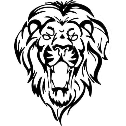11.6X15.4CM Reggae Jah Tribal Lion Of Judah One Love Vinyl Decals Car Stickers Car-styling S6-2072