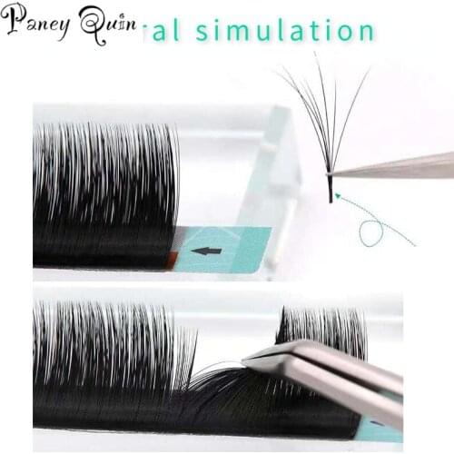 12 Lines Mink False Eyelashes Premium Volum Lashes Fluffy Eyelash Extension for Eye Beauty Makeup curly lashes Wholesale