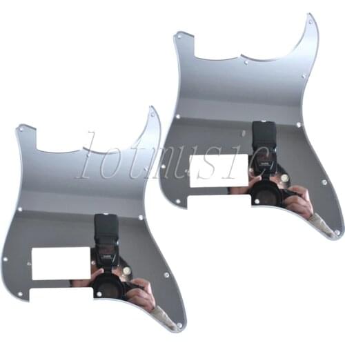 2Pcs Mirror Surface Electric Guitar Pickguard For Electric Style Replacement 11 Hole
