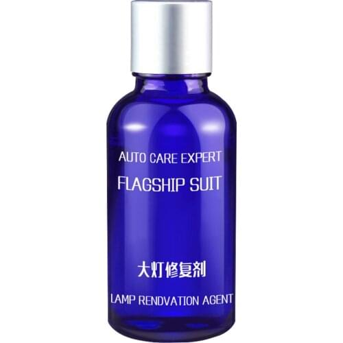 8pcs/set Car Headlight Repair Fluid Headlight Plated Crystal Renovation Repair Tool Car Styling