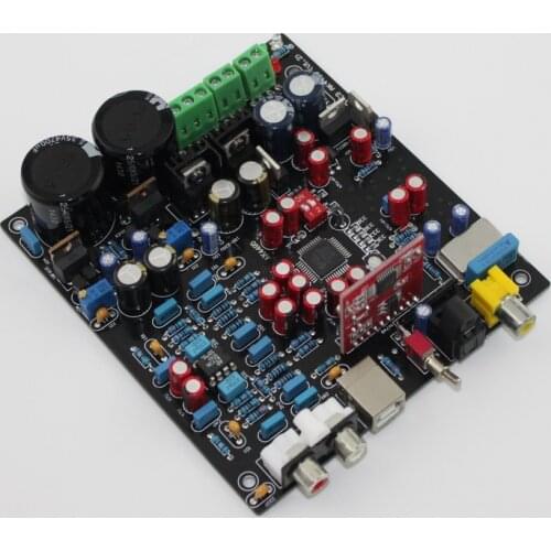 AK4495SEQ + WM8805 DAC Fiber Coaxial USB Decoder Board