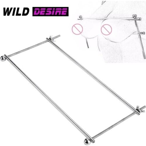 BDSM Metal Breast Clip Nipple Clamp Bondage Tools Adjustable Torture Device Sexual Excitement Stimulation Erotic Sex Toys Women