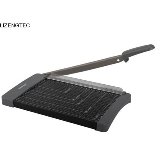 Free Shipping LIZENGTEC A4 Stain Steel Hay Cutter Manual Paper Photo Shredder Trimmer